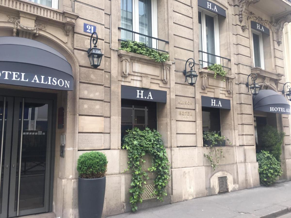 Hotel Alison Париж Екстер'єр фото